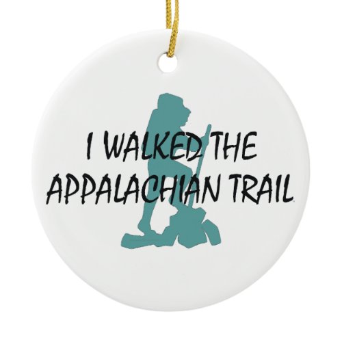 ABH Appalachian Trail Hiker Ceramic Ornament