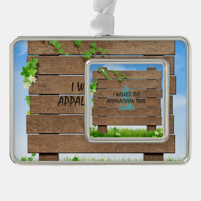 ABH Appalachian Trail Hiker Ornament (Front)