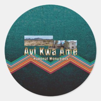 ABH Avi Kwa Ame NM Classic Round Sticker