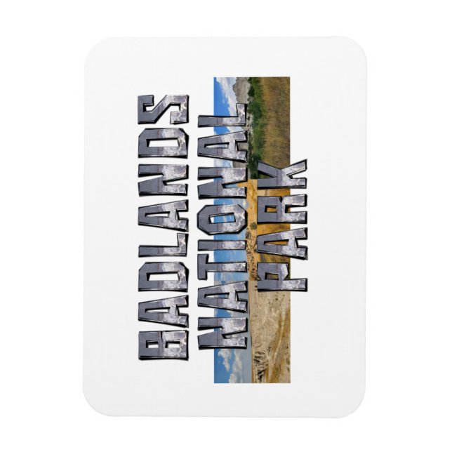 ABH Badlands National Park Magnet (Vertical)