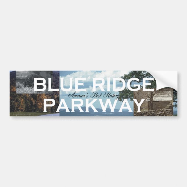 ABH Blue Ridge Bumper Sticker (Front)