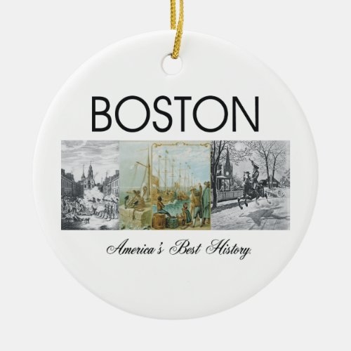 ABH Boston Ceramic Ornament