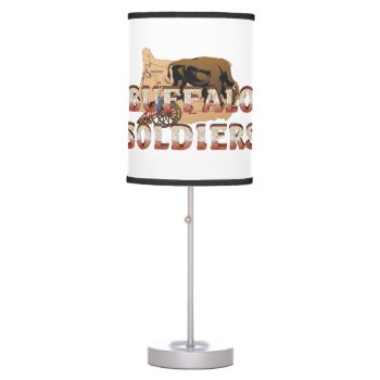 Abh Buffalo Soldiers Table Lamp by teepossible at Zazzle