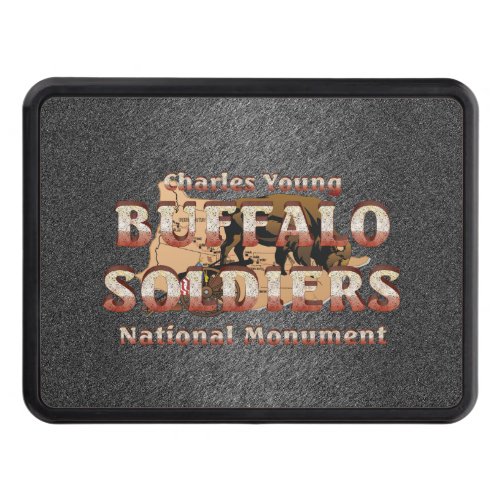 ABH Buffalo Soldiers Trailer Hitch Cover