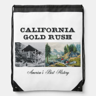 ABH California Gold Rush Drawstring Bag