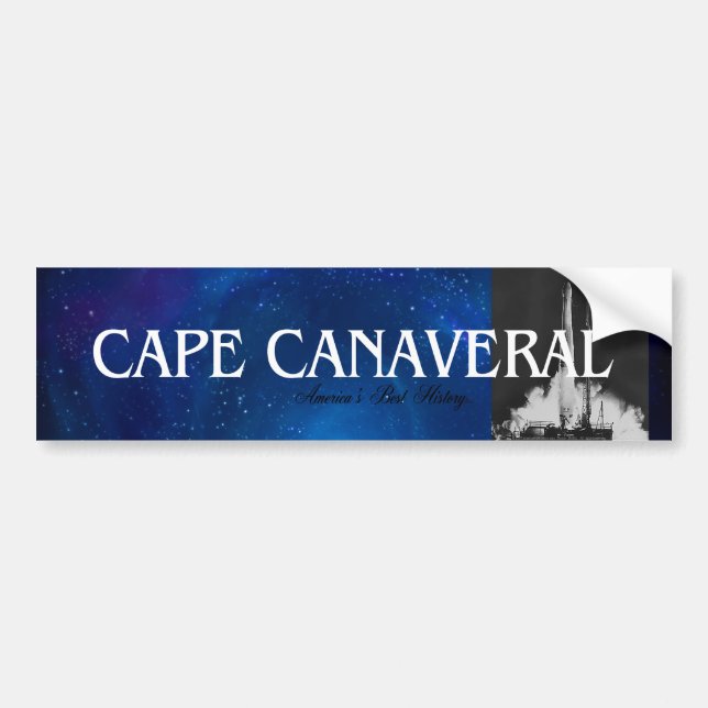 ABH Cape Canaveral Bumper Sticker (Front)