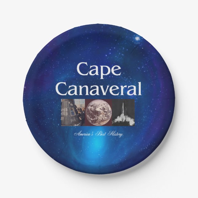ABH Cape Canaveral Paper Plates (Front)