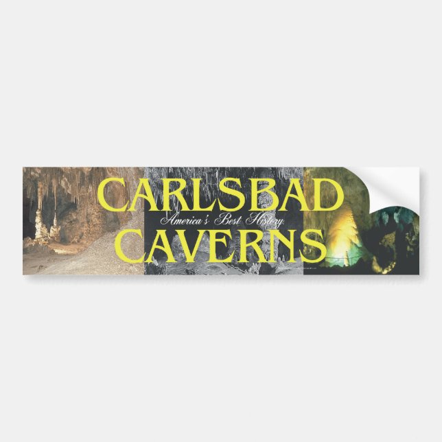 ABH Carlsbad Caverns Bumper Sticker (Front)