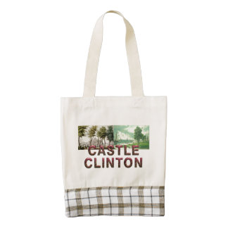 ABH Castle Clinton Zazzle HEART Tote Bag