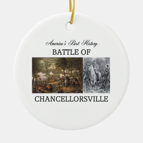 ABH Chancellorsville Ceramic Ornament