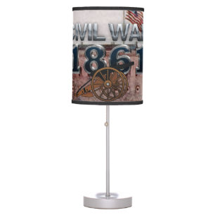 ABH Civil War 1861 Table Lamp