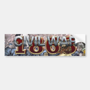 ABH Civil War 1863 Bumper Sticker