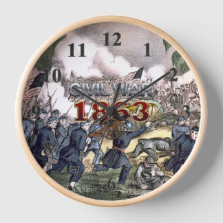 ABH Civil War 1863 Clock