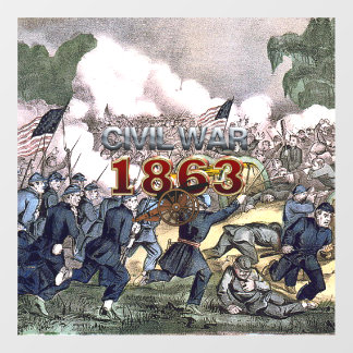 ABH Civil War 1863 Floor Decals