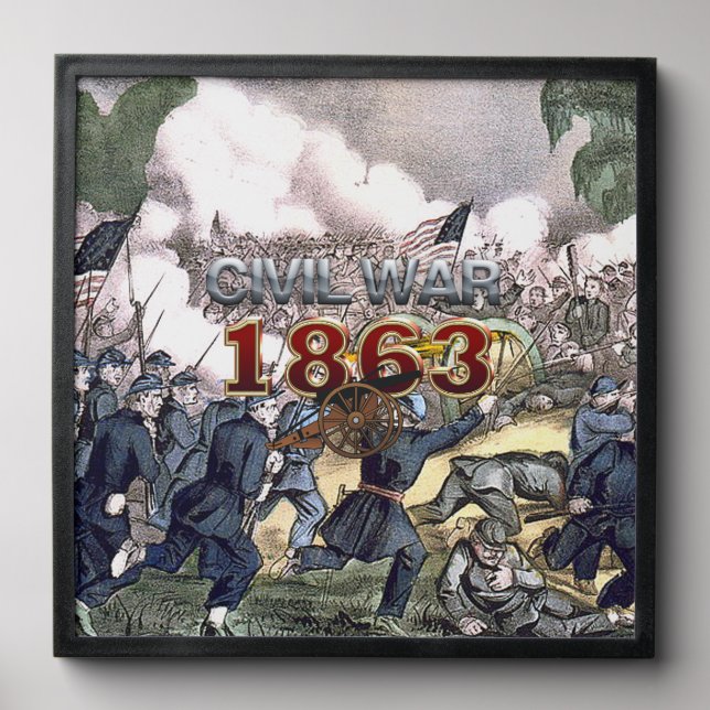 ABH Civil War 1863 Peel And Stick Photo Tile (Front Set)