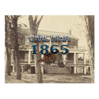 ABH Civil War 1865 Postcard