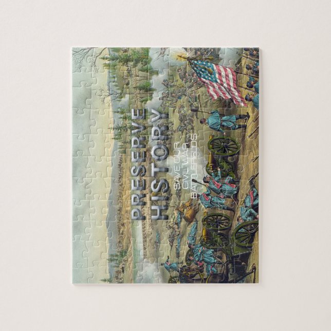 ABH Civil War Battlefield Preservation Jigsaw Puzzle (Vertical)