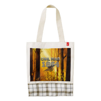 ABH Civil War Zazzle HEART Tote Bag