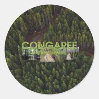 ABH Congaree NP Classic Round Sticker