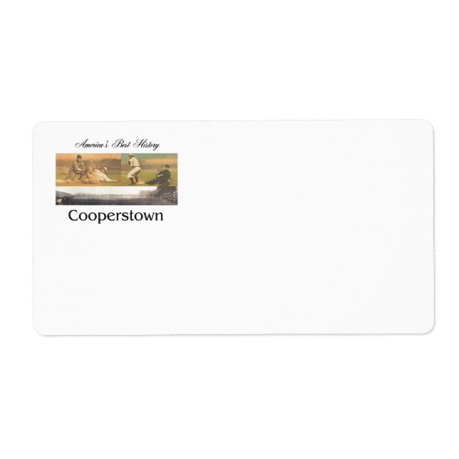 ABH Cooperstown Label (Front)