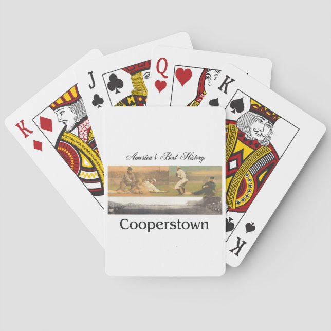 ABH Cooperstown Poker Cards (Back)