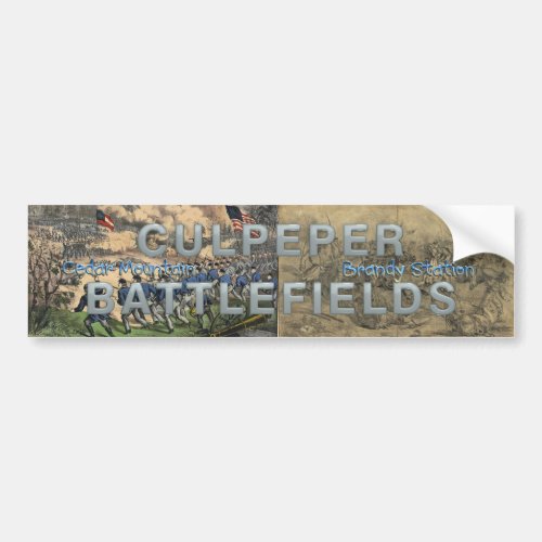 ABH Culpeper Battlefields Bumper Sticker