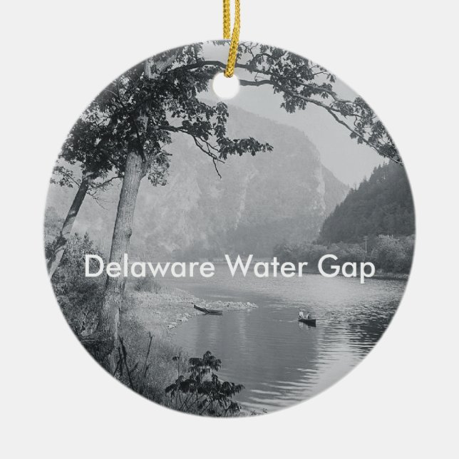 ABH Delaware Water Gap Ceramic Ornament (Front)