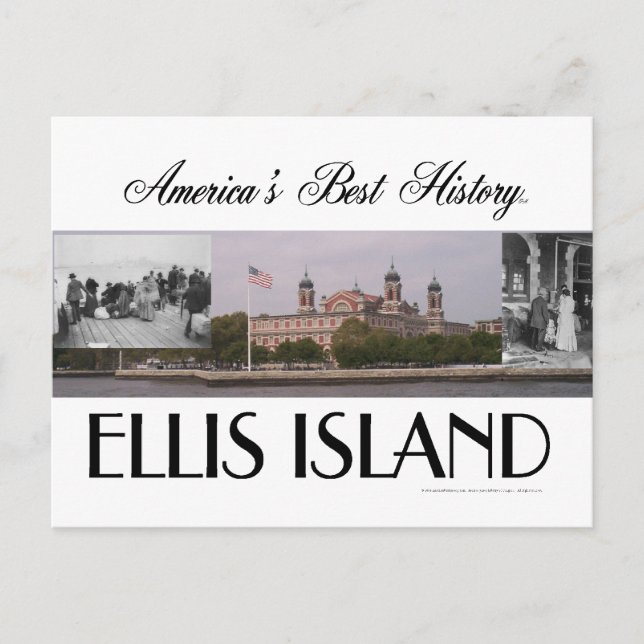 ABH Ellis Island Postcard (Front)