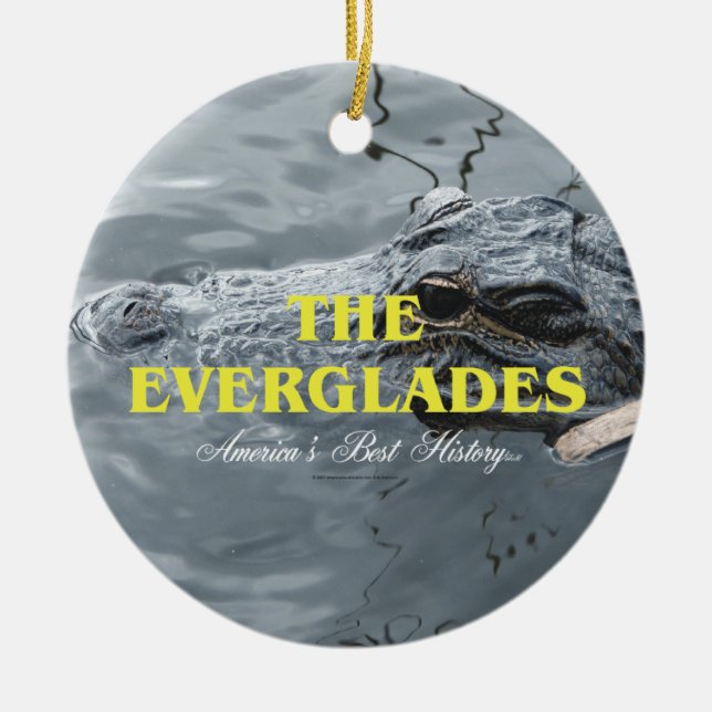 ABH Everglades Ceramic Ornament (Front)