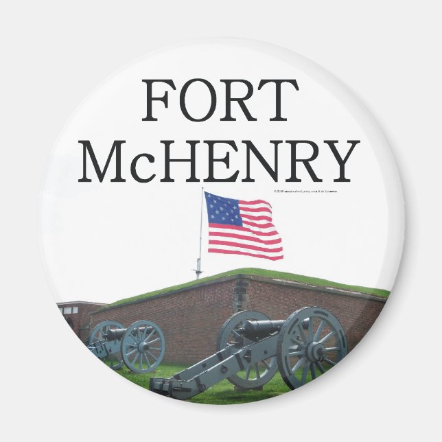 ABH Fort McHenry Magnet (Front)