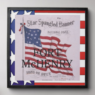 ABH Fort McHenry Peel And Stick Photo Tile