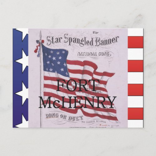 ABH Fort McHenry Postcard