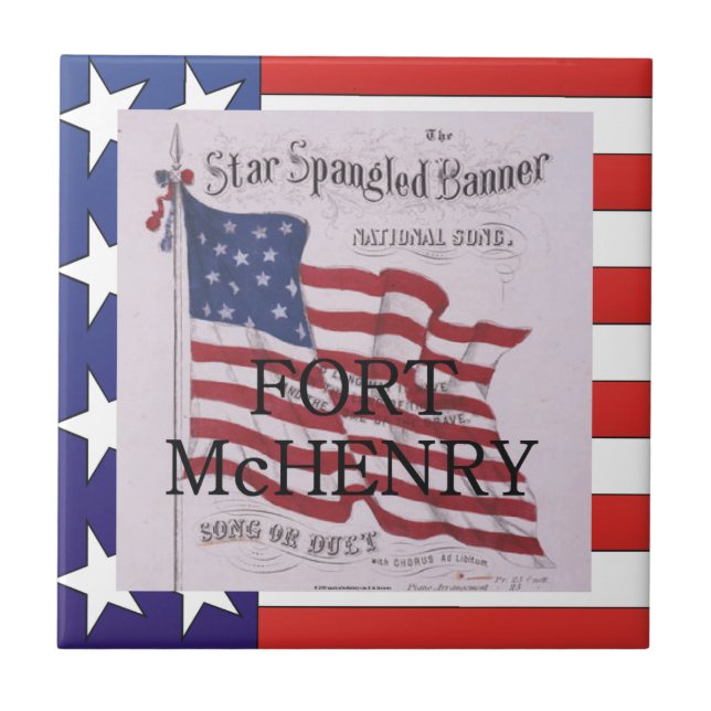 ABH Fort McHenry Tile (Front)