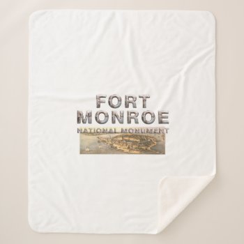 Abh Fort Monroe Sherpa Blanket by teepossible at Zazzle