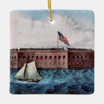 Abh Fort Sumter Ceramic Ornament by teepossible at Zazzle