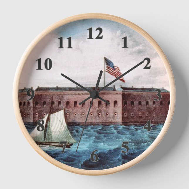 ABH Fort Sumter Clock (Front)