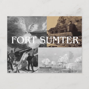 ABH Fort Sumter Postcard