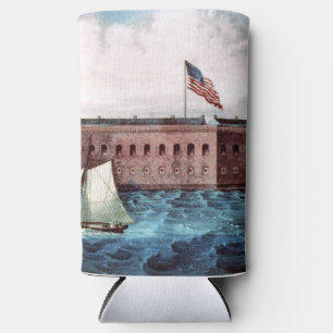 ABH Fort Sumter Seltzer Can Cooler