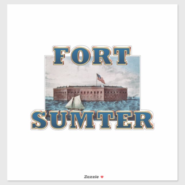ABH Fort Sumter Sticker (Sheet)