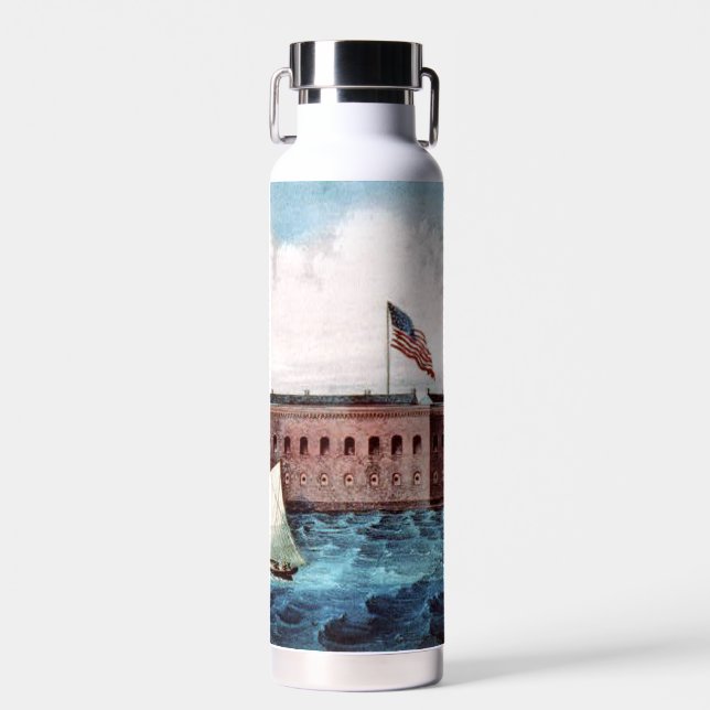 ABH Fort Sumter Water Bottle (Front)