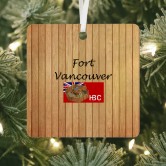 ABH Fort Vancouver Metal Ornament