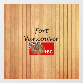 ABH Fort Vancouver Window Cling