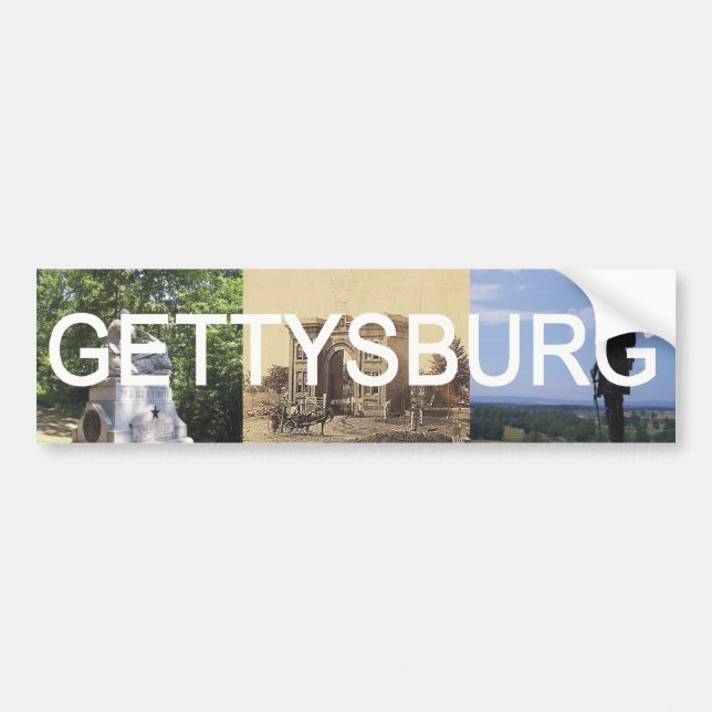 ABH Gettysburg Bumper Sticker (Front)