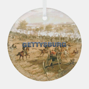ABH Gettysburg Glass Ornament