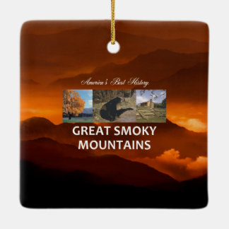 ABH Great Smoky Mountains Ceramic Ornament