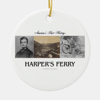 Abh Harpers Ferry Ceramic Ornament by teepossible at Zazzle