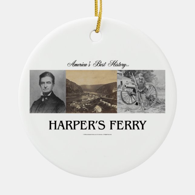 ABH Harpers Ferry Ceramic Ornament (Front)