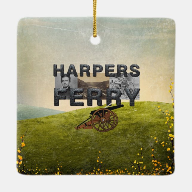 ABH Harper's Ferry Ceramic Ornament (Back)