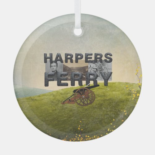 ABH Harpers Ferry Glass Ornament