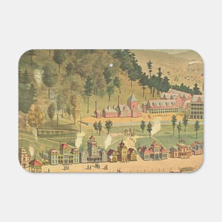 ABH Hot Springs Metal Parking Sign